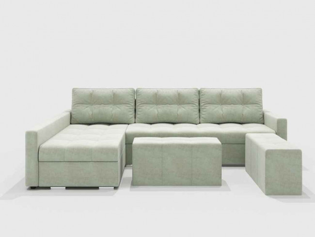 Набор мягкой мебели Жасмин 7 white